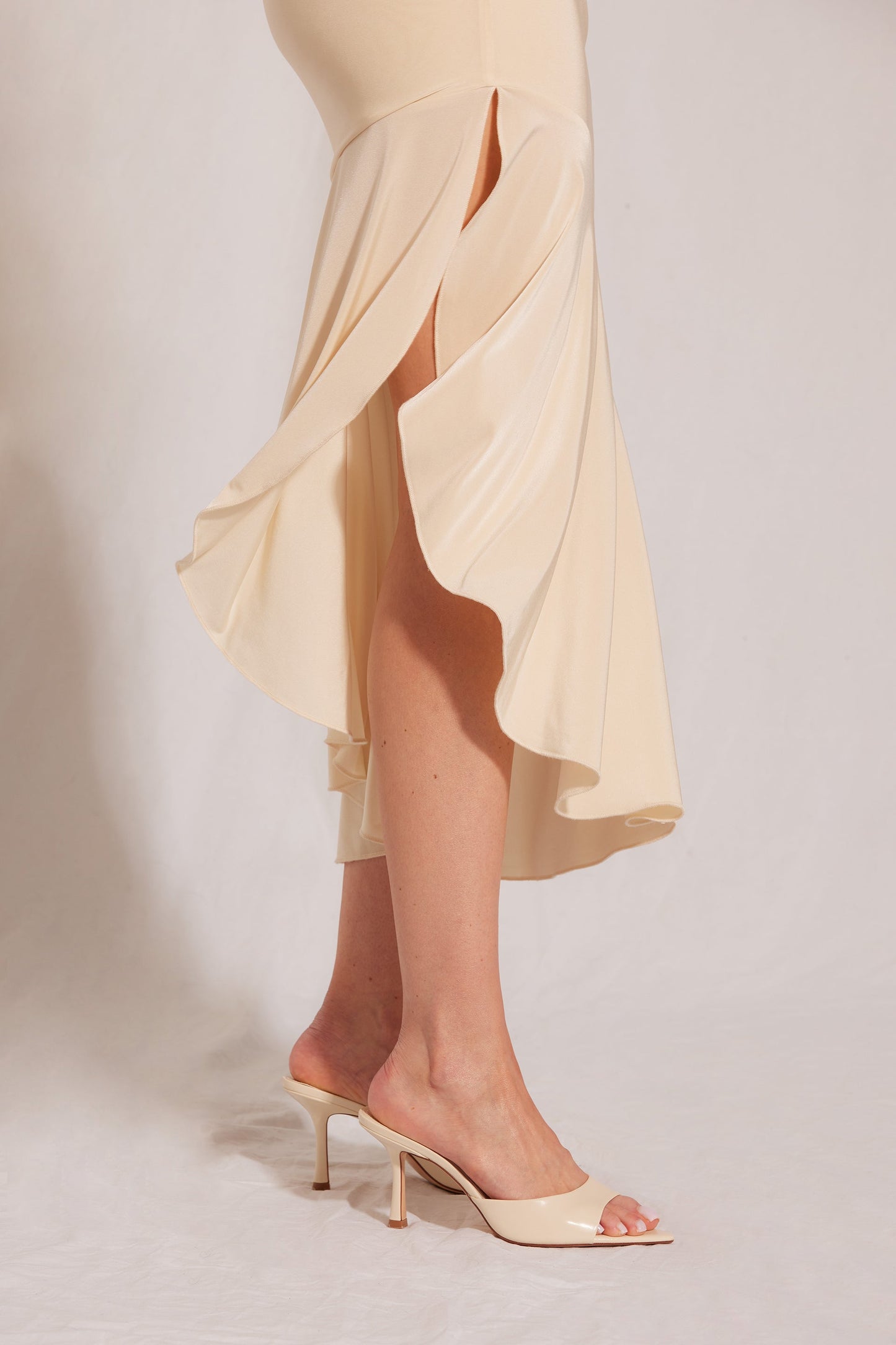 Asymmetrical Midi Skirt BAHARI