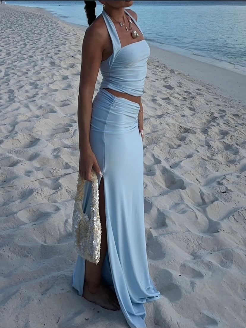 Maxi Skirt ZULA | Light Blue