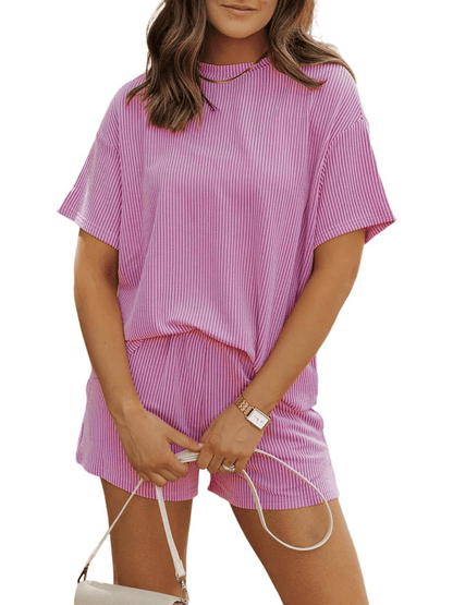 Claudia | Chic Ribbed Set