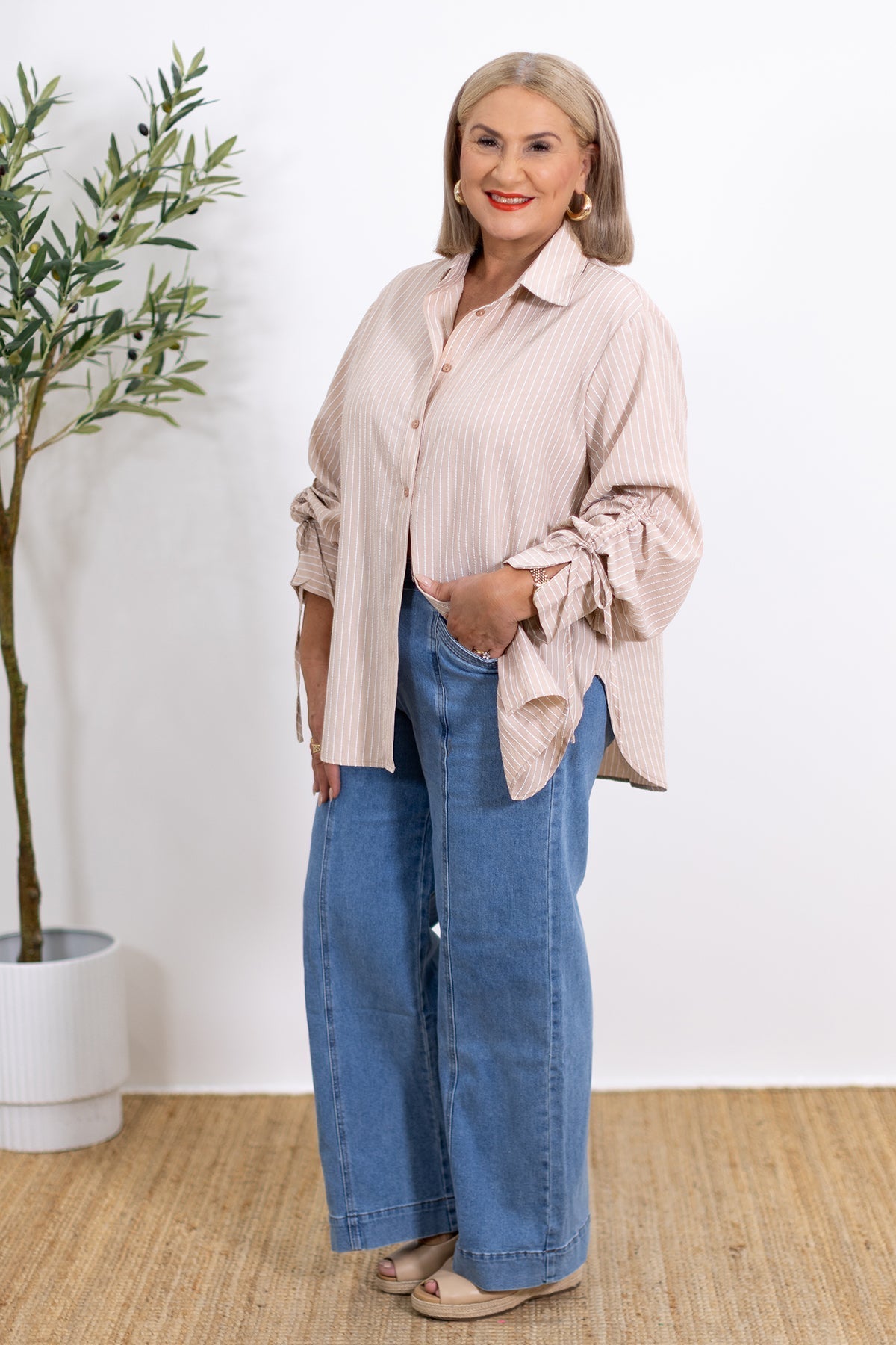 Beige / XL