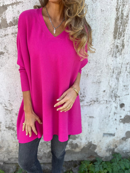 Amely | Batwing Knit Top