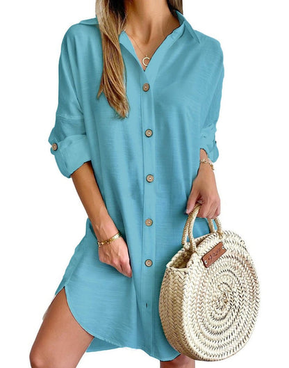 Beatrice | Chic Button Dress