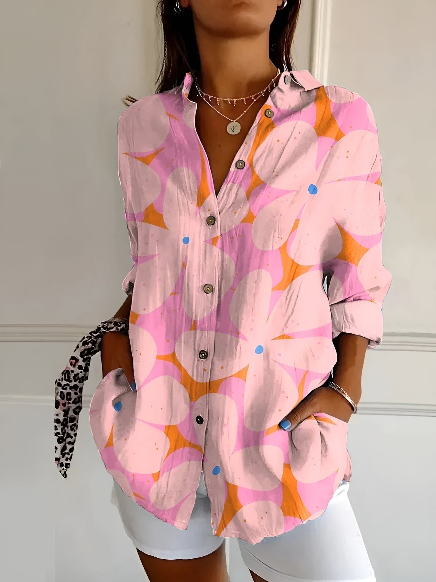Maia | Floral Summer Blouse